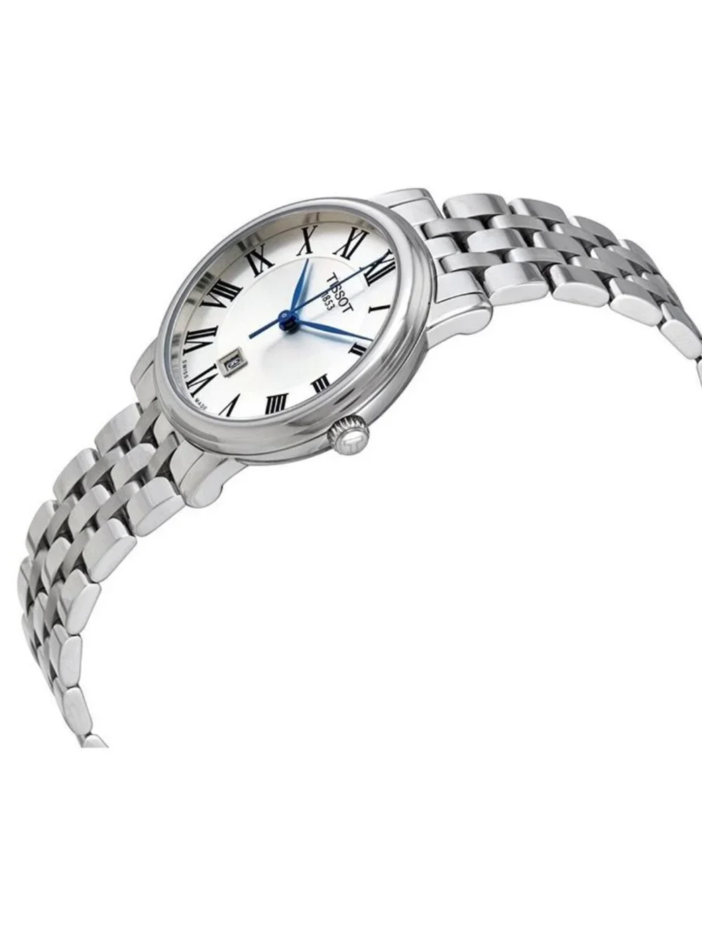 NWT Tissot Carson Premium Lady Quartz Silver Dial Ladies Watch